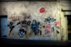 Painted wall - Paris -